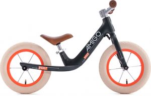 AMIGO Volt Loopfiets 12 Inch Junior Donkergrijs