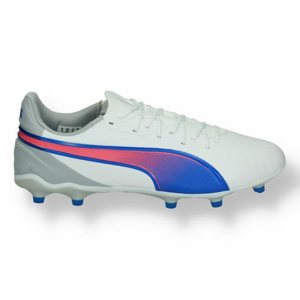 King Match FG/AG Wit/Blauw