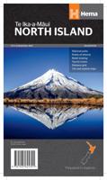 Wegenkaart - landkaart North Island - New Zealand (Noorder Eiland - Nieuw Zeeland) | Hema Maps
