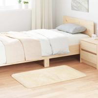 Hoogpolig vloerkleed NAVARRA 60x100 cm polyester crmekleurig