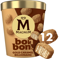 Magnum Bonbon Ijs Gold Caramel Billionaire 12 x 17 ml bij Jumbo