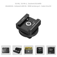 SmallRig 4822 Wireless Microphone Support w/ Cold Shoe Mount