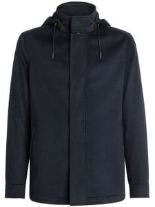 Zegna veste Elements Cima Oasi en cachemire - Bleu