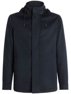Zegna veste Elements Cima Oasi en cachemire - Bleu