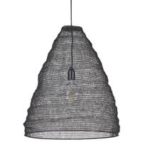 Beliani - PARBATI - Hanglamp - Zwart - Mesh - thumbnail