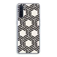 Geometrisch patroon: Oppo A91 Transparant Hoesje