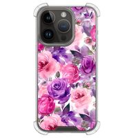 iPhone 13 Pro shockproof hoesje - Rosy blooms