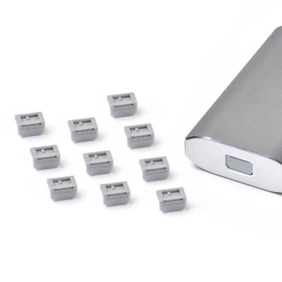 Smartkeeper MD04P1GY Mini DisplayPort-slot Set van 10 stuks Grijs Zonder sleutel