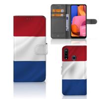 Samsung Galaxy A20s | Bookstyle Case | Nederlandse Vlag
