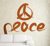 Sticker peace teken