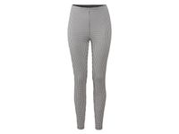 esmara Dames jegging, smal gesneden met hoge ta (S (36/38), Zwart/wit)