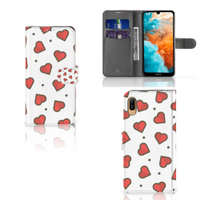 Huawei Y6 (2019) Telefoon Hoesje Hearts