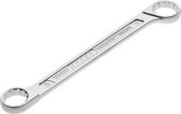 HAZET Dubbele ringsleutel 610N-25X28 · Buitentwaalfkant tractieprofiel · SW 25 x 28 mm
