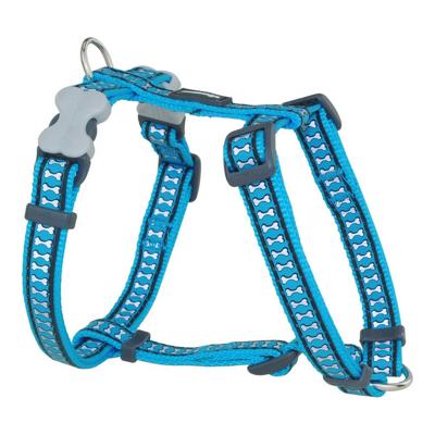 Hondentuigje Red Dingo Bot Reflecterend 46-76 cm Turkoois