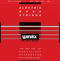 Warwick 42210 ML Bassnaren Red Label Stainless Steel (40-100) Medium/Light