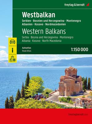 Wegenatlas Westbalkan | Ringband | Freytag & Berndt