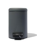 HEMA Pedaalemmer 3L donkergrijs