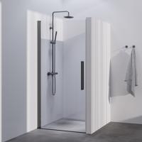 BRAUER Season nisdeur model A met draaideur helder glas 80x200 omkeerbaar incl. glascoating Season-Gunmetal
