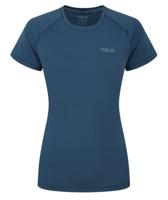 Rab Sonic Workout T-shirt Dames Tempest Blue L Rab Sonic Workout T-shirt Dames Tempest Blue L