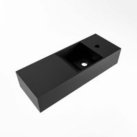 Fontein Mondiaz Tyne 60 cm Solid Surface Positie Recht 1 Kraangat Urban Fontein Mondiaz Tyne 60 cm Solid Surface Positie Recht 1 Kraangat Urban