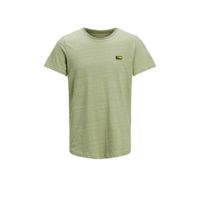 JACK & JONES CORE gemêleerd T-shirt lichtgroen - thumbnail