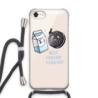 Best Friend Forever: iPhone 7 Transparant Hoesje met koord
