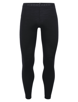 Icebreaker Merino 200 Oasis Thermobroek Heren Black XXL