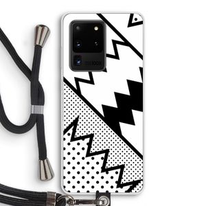 Pop Art #5: Samsung Galaxy S20 Ultra Transparant Hoesje met koord