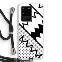 Pop Art #5: Samsung Galaxy S20 Ultra Transparant Hoesje met koord Pop Art #5: Samsung Galaxy S20 Ultra Transparant Hoesje met koord