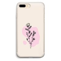 Roses are red: iPhone 7 Plus Transparant Hoesje