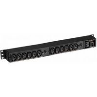 Eaton EFLX12I 13AC-uitgang(en) 1U Zwart energiedistributie