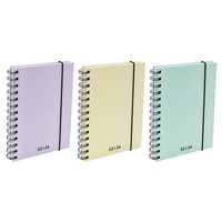 Agenda A5 23/24 spiraal pastel