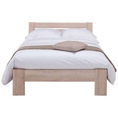 Bed Sydney 3 latten - eikenkleur - 140x200 cm