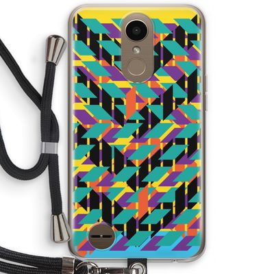 Skew Bee 1: LG K10 (2017) Transparant Hoesje met koord