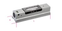 Beta Aswaterpas vervaardigd uit gietijzer met een geslepen prismatische zool 2 onbreekbare libellen nauwkeurigheid tot 0.05 mm/m 1699L - 016990002 Beta Aswaterpas vervaardigd uit gietijzer met een geslepen prismatische zool 2 onbreekbare libellen nauwkeurigheid tot 0.05 mm/m 1699L - 016990002