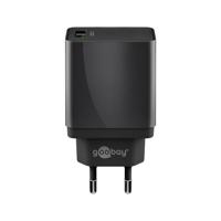 USB-A-adapter - USB-A-lader - 1 poorts - Quick charge 3.0 - 3000mA - 18W - Zwart