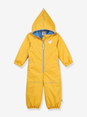 Waterdichte licht gewatteerde jumpsuit voor kinderen PIKKUMINI FINKID geel
