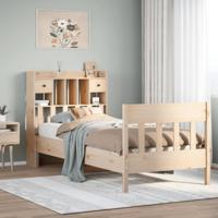Bedframe zonder matras massief grenenhout 100x200 cm
