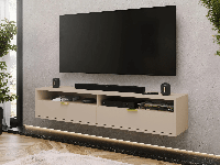 Tv-meubel KIRITSAS 2 deuren 175 cm kasjmier