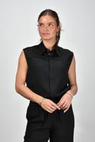 Ami Paris blouse FSH220.AC0014 black Ami Paris blouse FSH220.AC0014 black