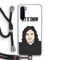 Let It Snow: OnePlus Nord Transparant Hoesje met koord
