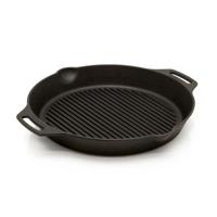 Gietijzeren grill skillet 2 handvatten 35 cm - Petromax