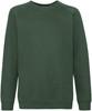 Fruit Of The Loom F304K Kids´ Premium Raglan Sweat - Bottle Green - 152