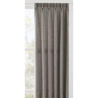 Leen Bakker - Gordijnstof Sara - Polyester - Grijs - B145 Cm