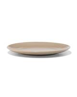 HEMA Dinerbord Ø26.4cm Monaco Reactief Glazuur Lichtbruin (lichtbruin)