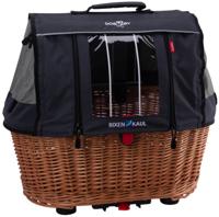 RIXEN & KAUL Rear animal basket r&k "doggy basket plus"wicker