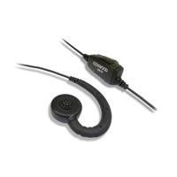 Kenwood Electronics KHS-34 hoofdtelefoon/headset Bedraad oorhaak Zwart - thumbnail