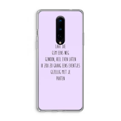 GSM: OnePlus 8 Transparant Hoesje