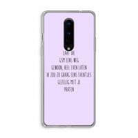 GSM: OnePlus 8 Transparant Hoesje