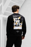 Off The Pitch Lit Sweater Heren Zwart - Maat M - Kleur: Zwart | Soccerfanshop